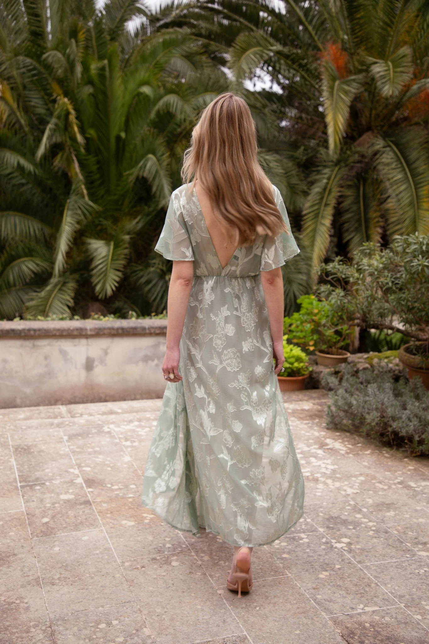 jacquard layered tulle dress　S NIDODILEDA CROSSING TOP DRESS JACQUARD - PATTERNED TULLE — Boho